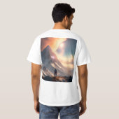 T-shirt Restez Sauvage, Restez Gratuit (Dos entier)