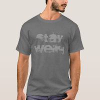 Restez tee - shirt bizarre| Typographie de l'appar