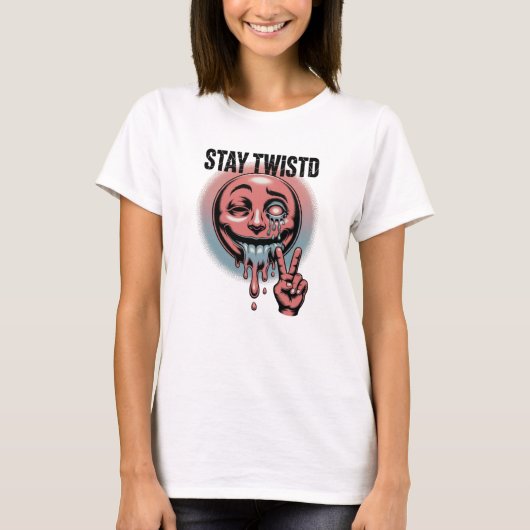 T-shirt Restez tordu (Devant)