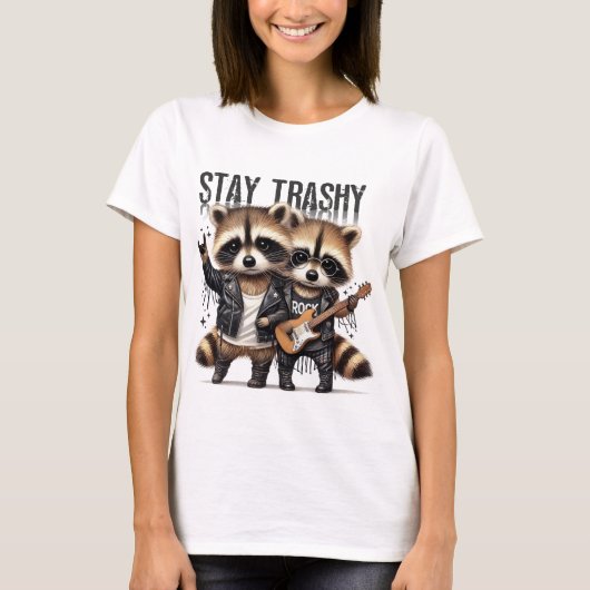 T-shirt Restez Trashy (Devant)