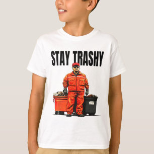 T-shirt Restez Trashy Trump Garge Voters Mega 2024