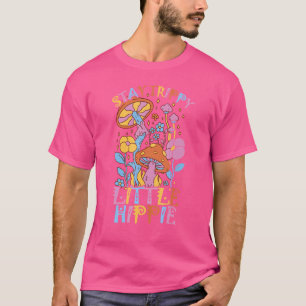 T-shirt Restez Trippy Petite Hippie Mycologie Et Magique M