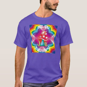 T-shirt Restez Trippy Psychedelic Champhroom
