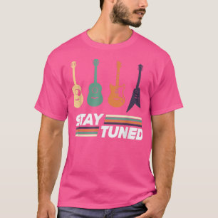 T-shirt Restez Tunisiens, Guitares Guitare Guitariste Retr