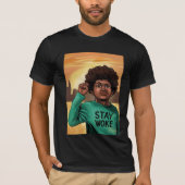 T-shirt Restez Woke (Devant)