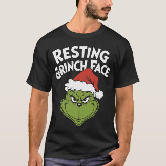 T-shirt Resting G Face Funny Christmas Sarcastic Holiday H