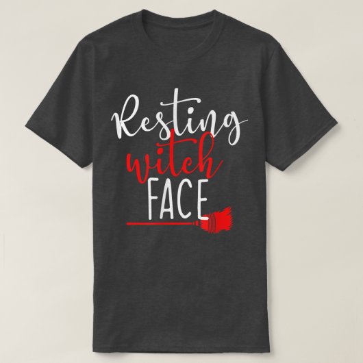 T-shirt Resting Witch Face (Design devant)