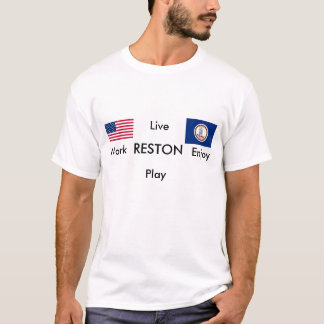 T-shirt Reston, la Virginie