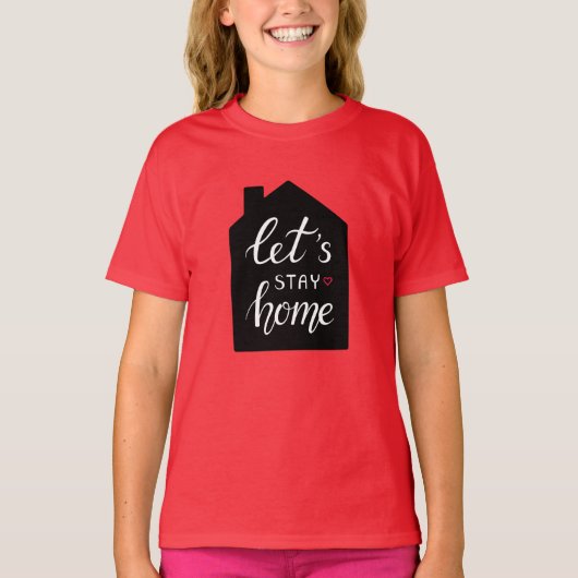 T-shirt Restons à la maison 2 (Devant)