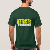 T-shirt Restreint (Dos)