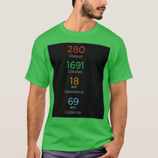 T-shirt résultats de gym