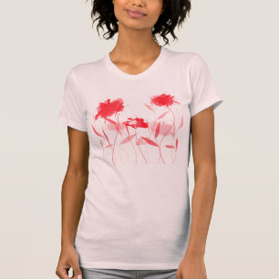 T-shirt Résumé floral