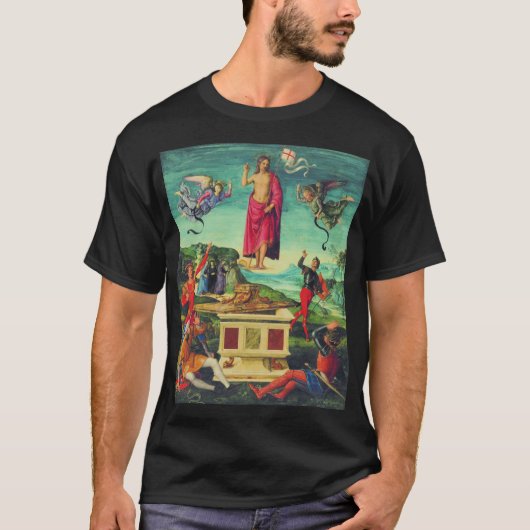 T-shirt Résurrection de Jésus-Christ par Raphaël (Devant)