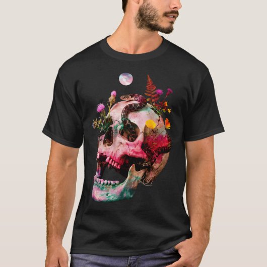 T-shirt Résurrection florale (Devant)