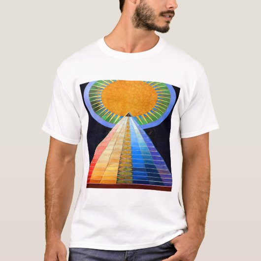 T-shirt Retable de Hilma af Klint (Devant)