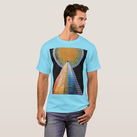 T-shirt Retable, Groupe X, No.1 par Hilma af Klint (Devant entier)