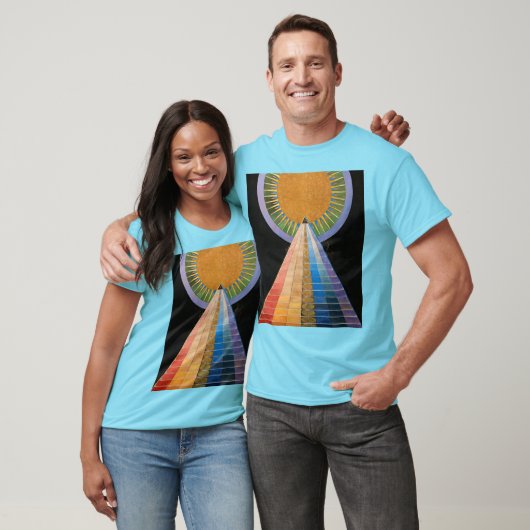 T-shirt Retable, Groupe X, No.1 par Hilma af Klint (Unisexe)