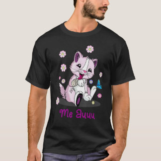 T-shirt Rétablis-toi Pour les enfants Chat avec un bra
