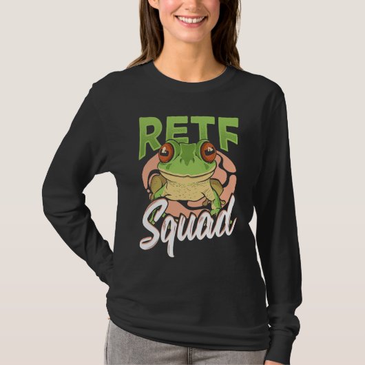 T-shirt RETF Squad Red Eyed Tree Frog (Devant)