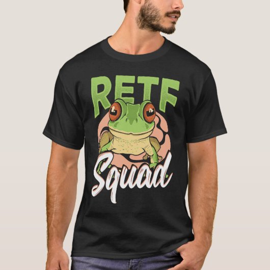 T-shirt RETF Squad Red Eyed Tree Frog (Devant)