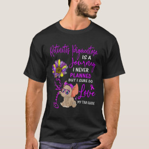 T-shirt Rétinite Des Éléphants Pigmentosa Est Un Voyage Qu