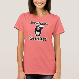 T-shirt Retinoblastoma puant Skunk Awareness Design