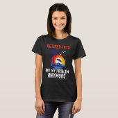 T-SHIRT RETIRÉ 1973 PAS MON PROBLÈME PLUS FUNNY RÉTRO (Devant entier)