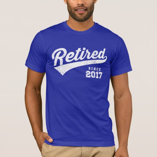 T-shirt Retiré depuis 2017 (Devant)