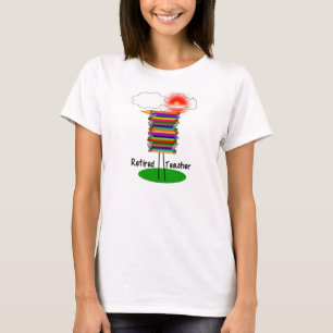 T-shirt retiré drôle 1 d'oiseau de livre de