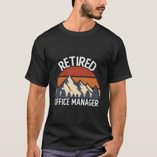 T-shirt Retire For 2023 Retired Office Ager (Devant)