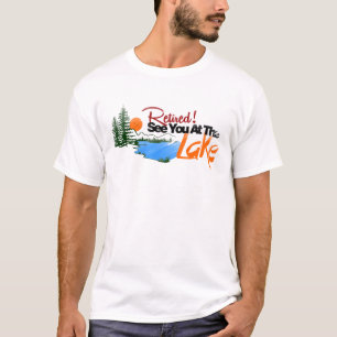 T-shirt Retiré voyez-vous au lac
