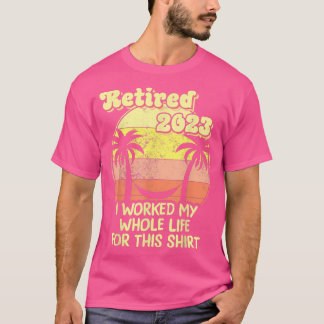 T-shirt Retired 2023
