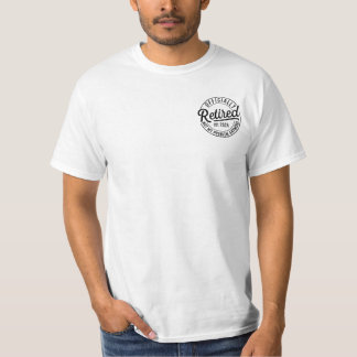 T-shirt Retired 2025 Not My Problem Anymore Retirement