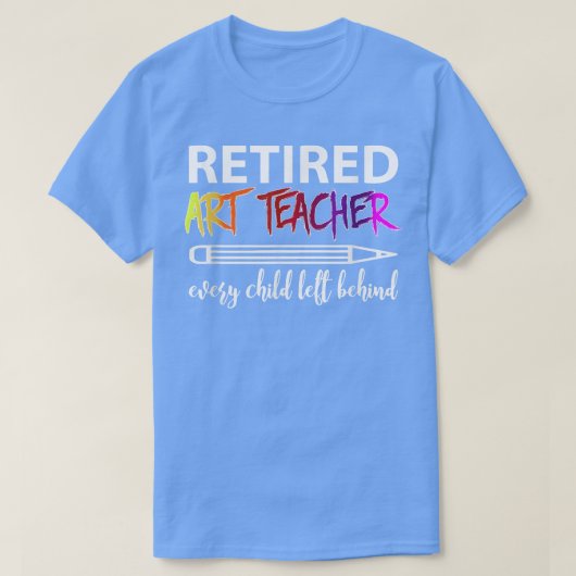 T-shirt Rétired art (Design devant)
