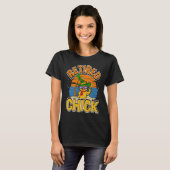 T-shirt Retired Chick Retirement & Chick Sunglasses Retir (Devant entier)
