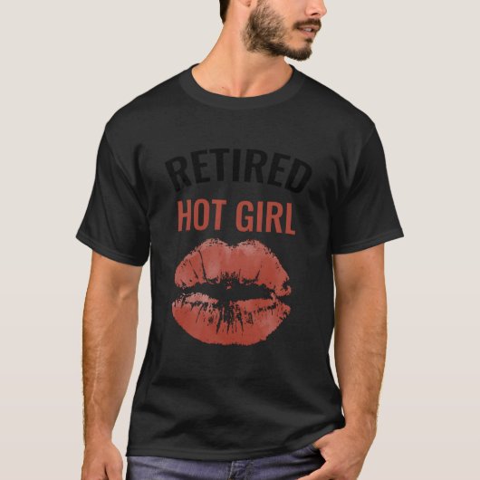 T-shirt Retired Hot (Devant)