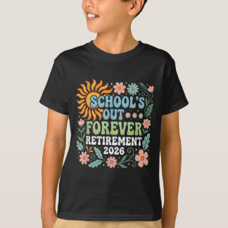 T-shirt Retired Teacher 2026 Retired Life Teacher