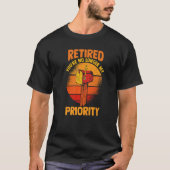 T-shirt Retirement Postman Retired You're No Longer My Pri (Devant)