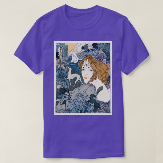 T-shirt Retour 1897 par Georges de Feure (Design devant)