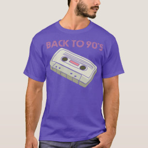 T-shirt Retour À La Cassette Vintage Mixtape Des Années 90
