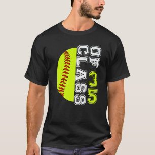 T-shirt Retour À La Classe Scolaire De 2035 Empreinte À Ma