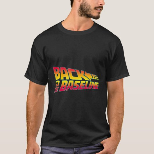 T-shirt Retour à la ligne de base (Devant)