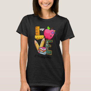 T-shirt Retour À L'Amour À L'École Inspirer Principal Prem