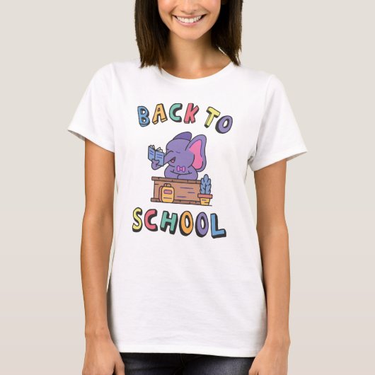 T-shirt Retour à l'école (Devant)