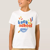 T-shirt Retour À L'École (Devant)