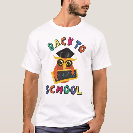 T-shirt Retour à l'école (Devant)