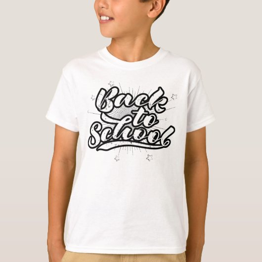 T-shirt Retour à l'école (Devant)