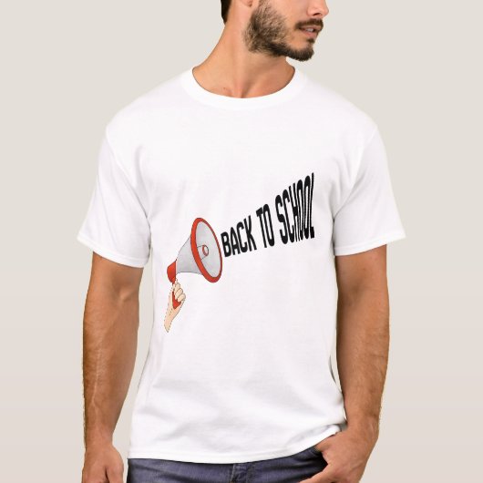 T-shirt Retour À L'École (Devant)