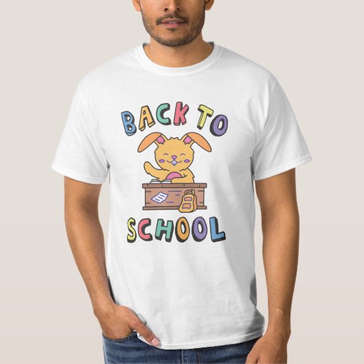 T-shirt Retour à l'école (Devant)