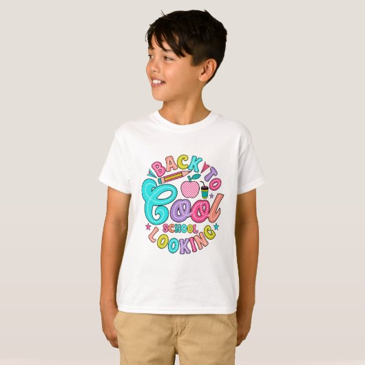 T-shirt Retour à l'école (Devant entier)